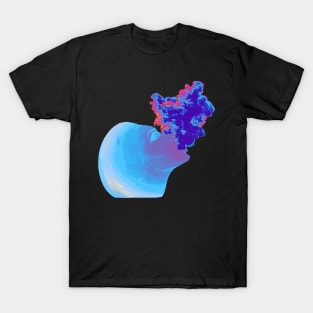 Woman's Profile | Pop Surrealism | High Contrast Art T-Shirt